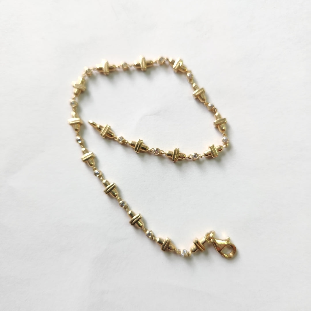 PULSERA ORO 14 K 3.3 GRMS (SEMINUEVO)