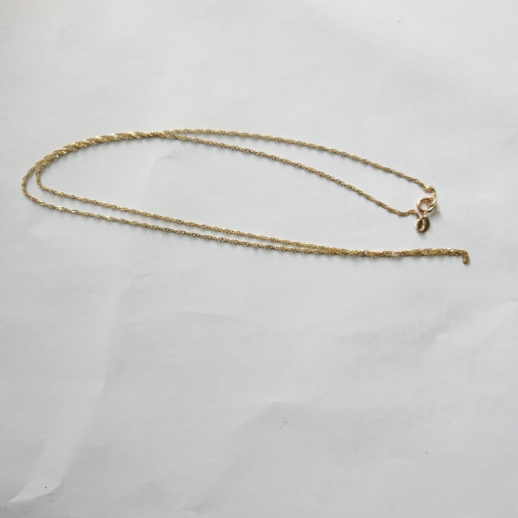 CADENA ORO 14 K 1.1 GRMS (SEMINUEVO)