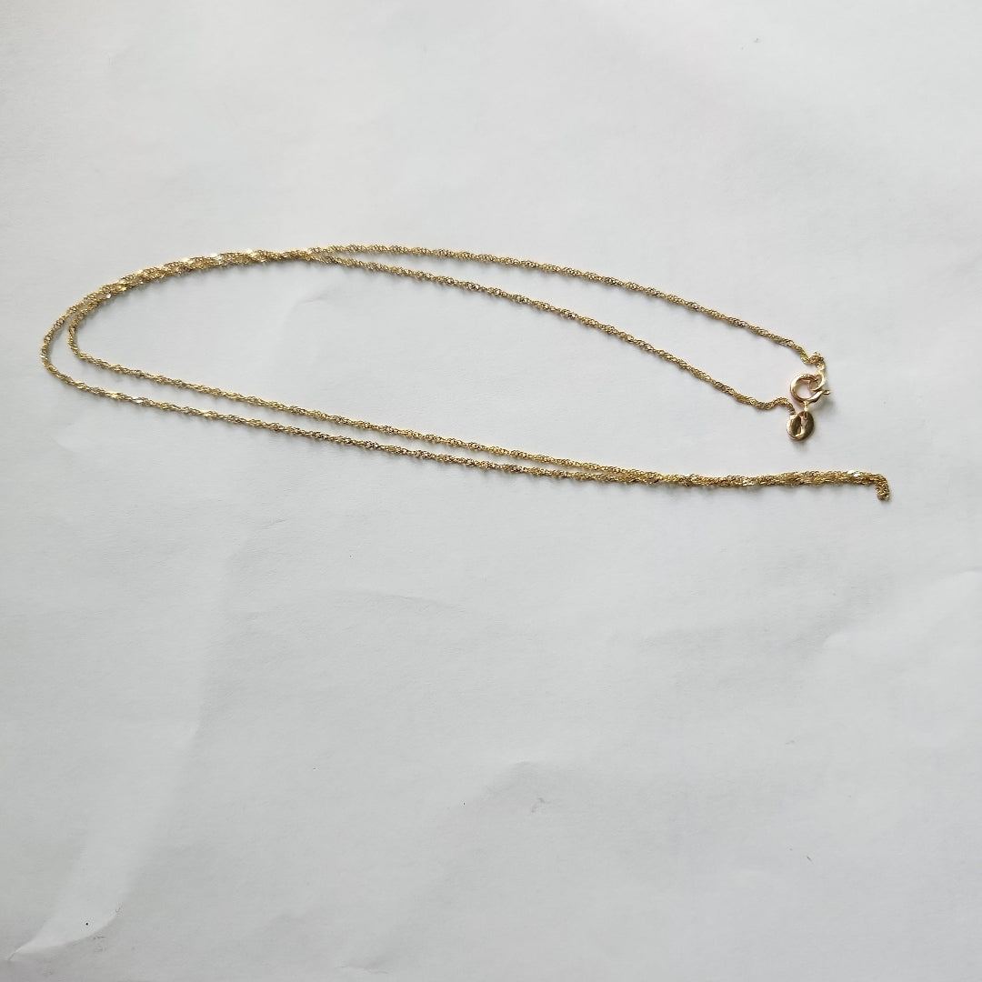 CADENA ORO 14 K 1.1 GRMS (SEMINUEVO)