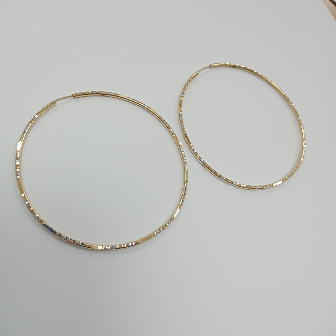 ARRACADAS PAR ORO 14 K 4 GRMS (SEMINUEVO)