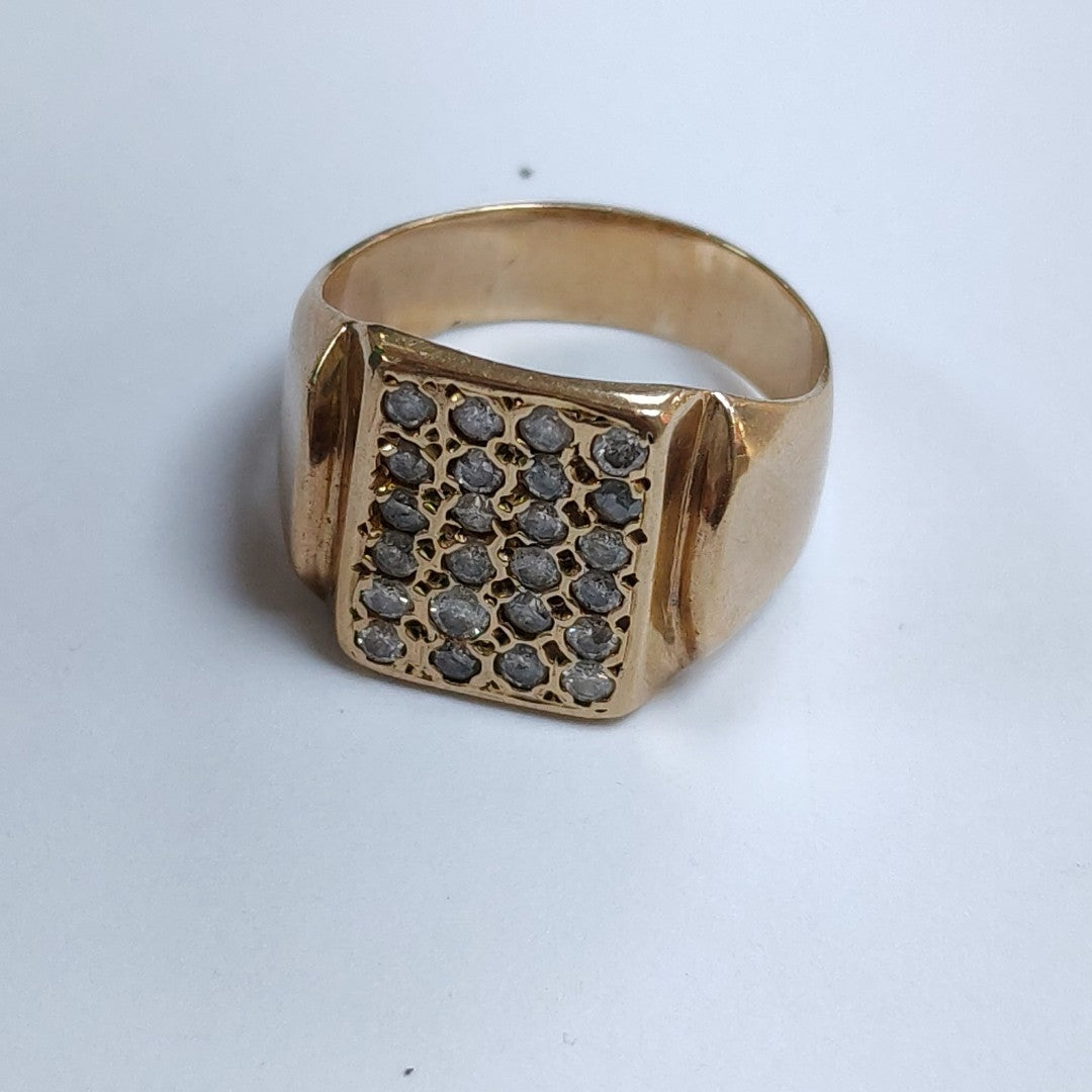 ANILLO ORO 10 K 9 GRMS (SEMINUEVO)