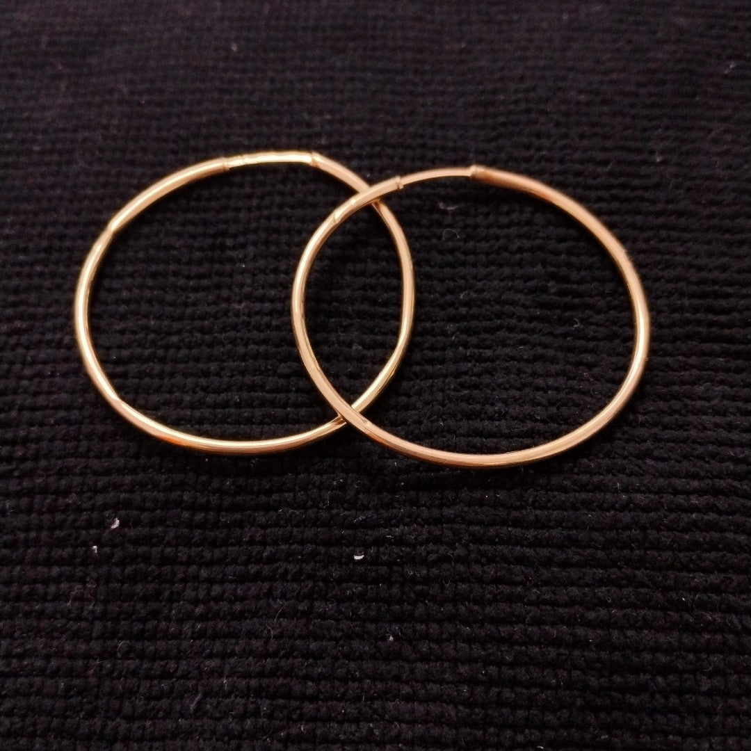 ARRACADAS PAR ORO 14 K 2.2 GRMS (SEMINUEVO)