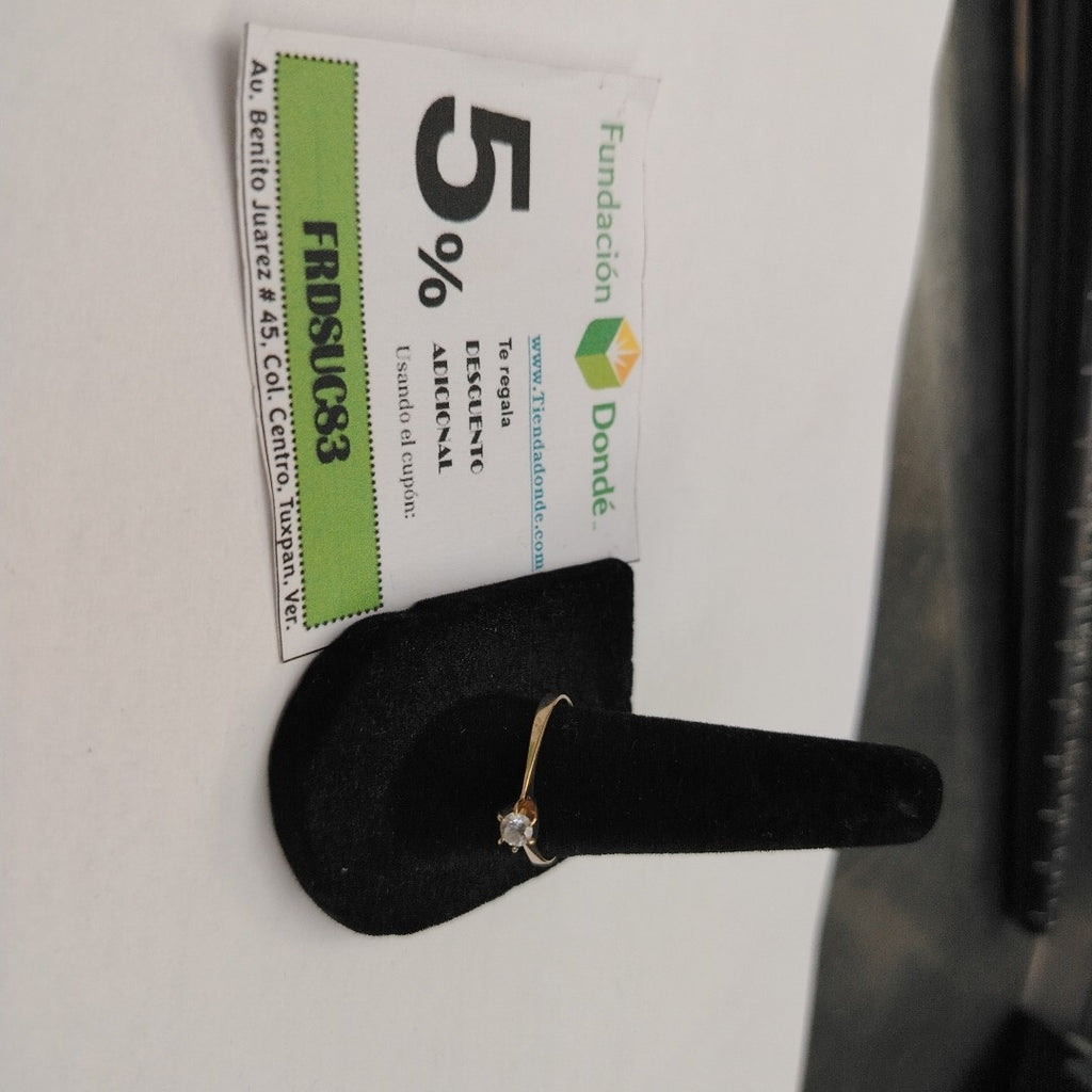 SOLITARIO ORO 10 K 1,20 GRMS (SEMINUEVO)