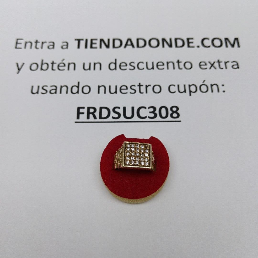ANILLO ORO 14 K 9,20 GRMS (SEMINUEVO)