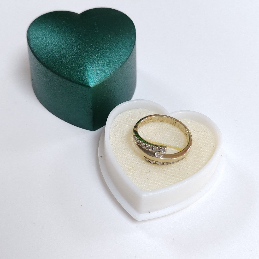 ANILLO ORO BLANCO 14 K 3,20 GRMS (SEMINUEVO)