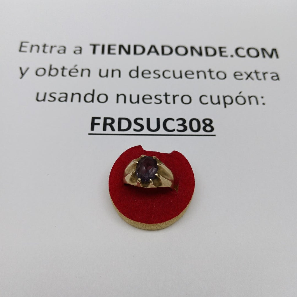 ANILLO ORO 10 K 5,40 GRMS (SEMINUEVO)