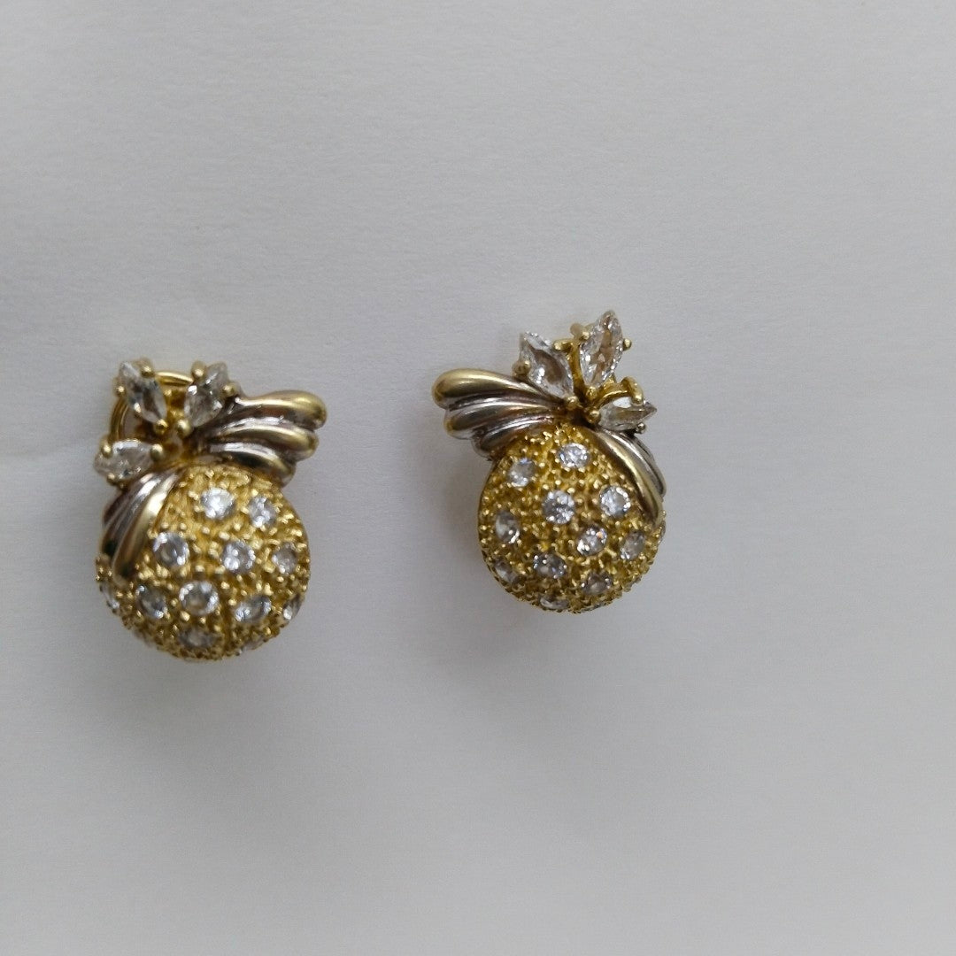ARETES PAR ORO 10 K 5,70 GRMS (SEMINUEVO)