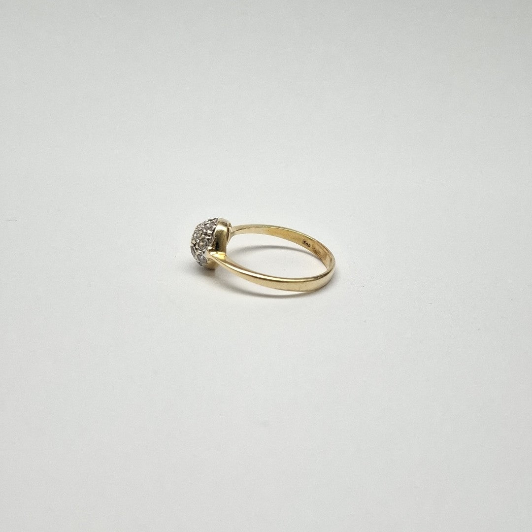 ANILLITO ORO,RODIADO 14 K 2,60 GRMS (SEMINUEVO)