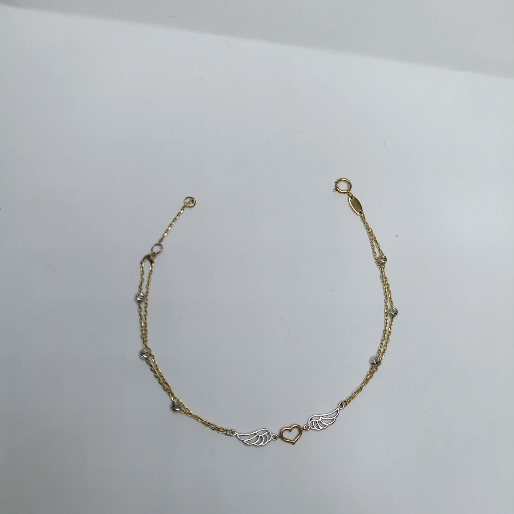 PULSERA ORO,ORO COMBINADO 10 K 1,40 GRMS (SEMINUEVO)