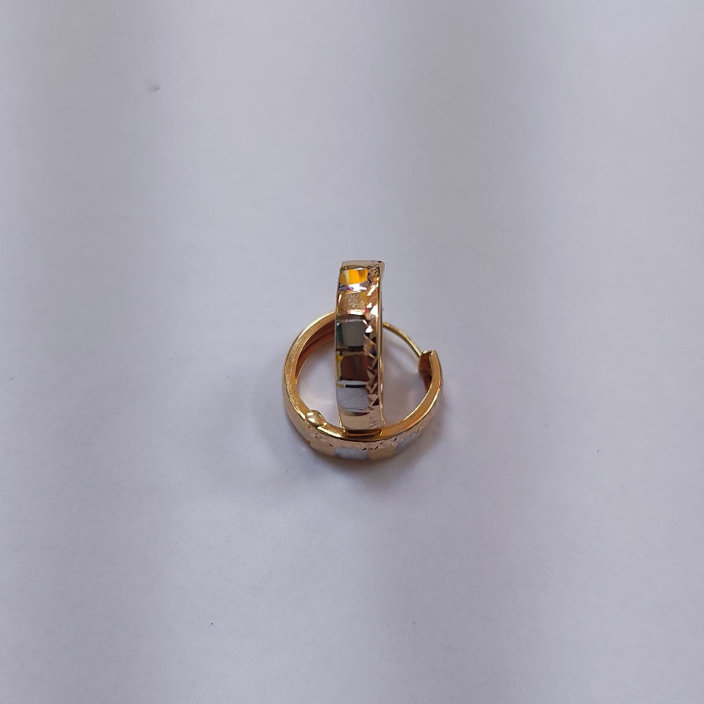ARRACADAS PAR ORO 14 K 2.2 GRMS (SEMINUEVO)