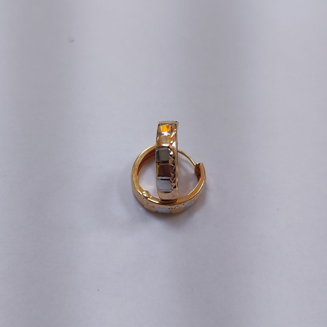 ARRACADAS PAR ORO 14 K 2.2 GRMS (SEMINUEVO)