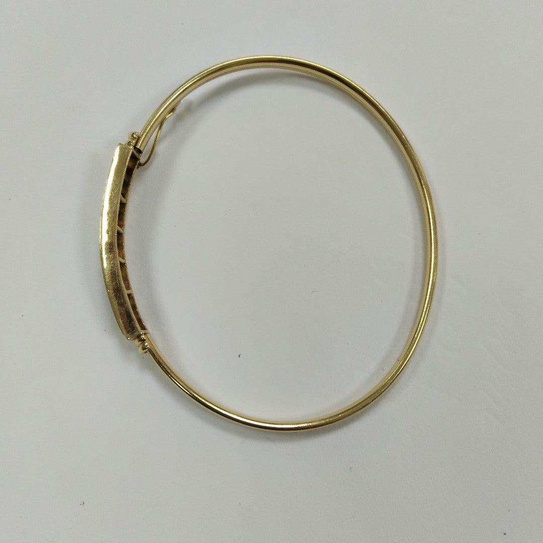 PULSERA RIGIDA ORO 14 K 7 GRMS (SEMINUEVO)