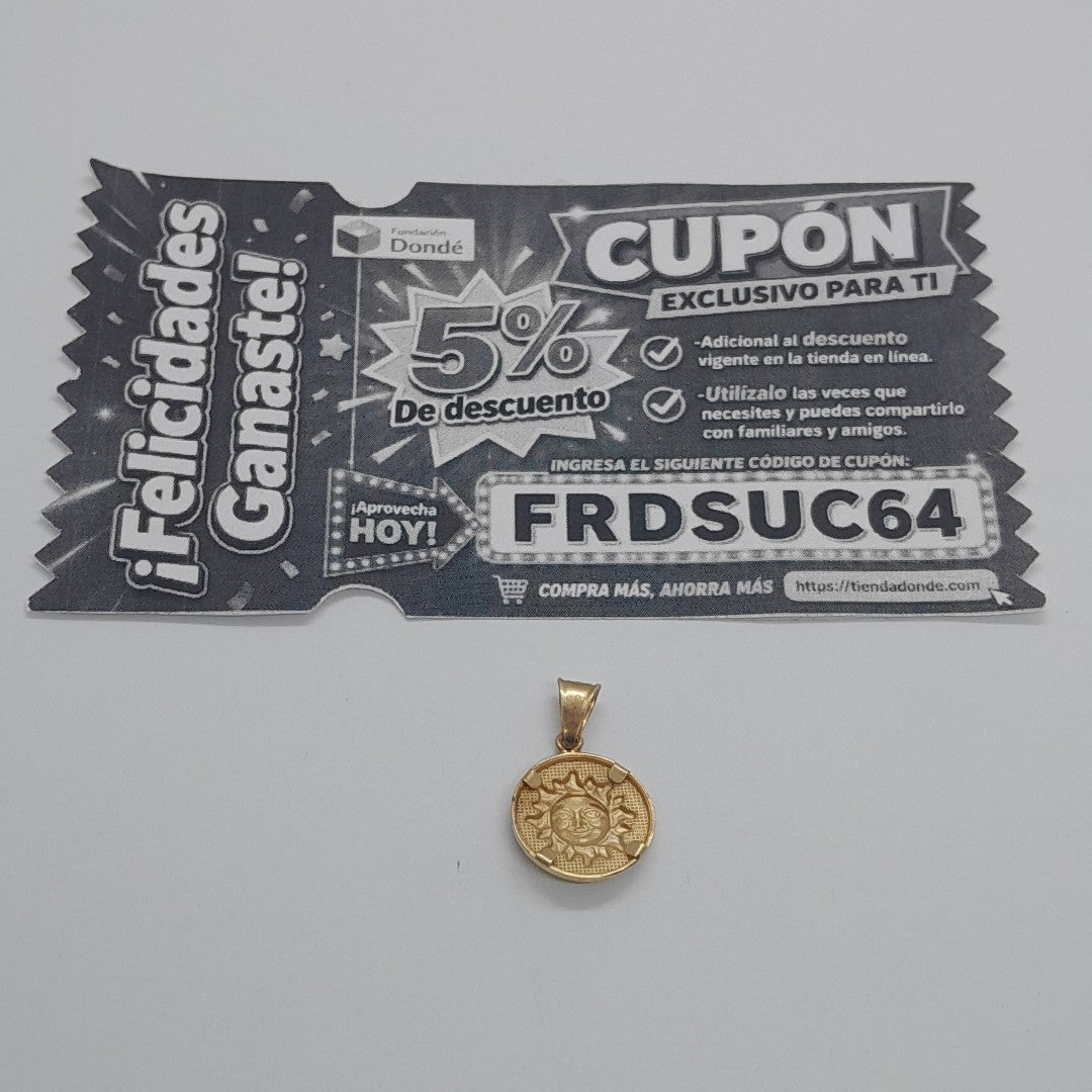 DIJE ORO 14 K 0,90 GRMS (SEMINUEVO)
