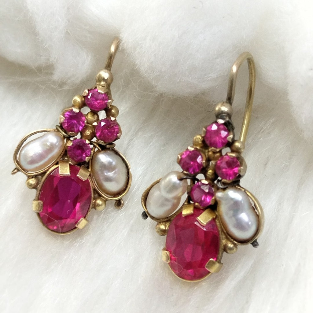 ARETES PAR ORO 10 K 4 GRMS (SEMINUEVO)