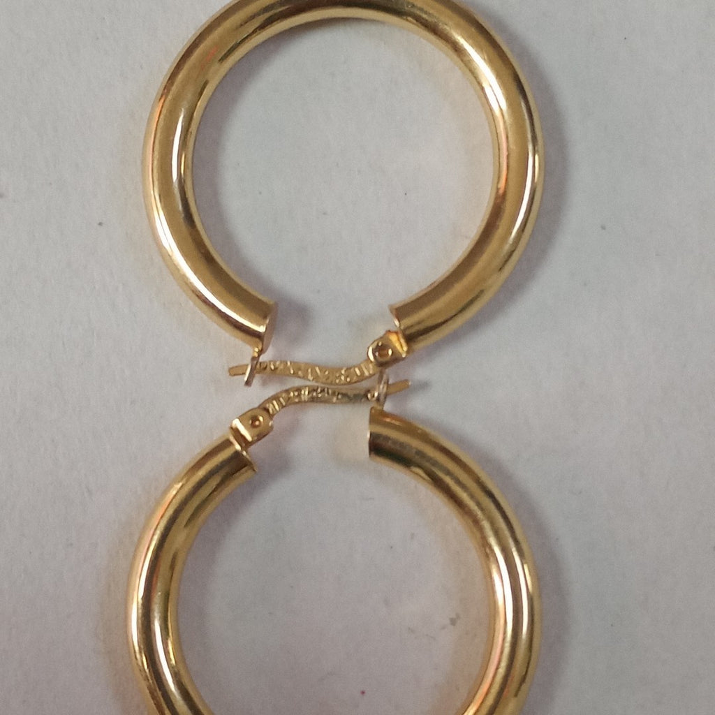 ARRACADAS PAR ORO 14 K 4.7 GRMS (SEMINUEVO)
