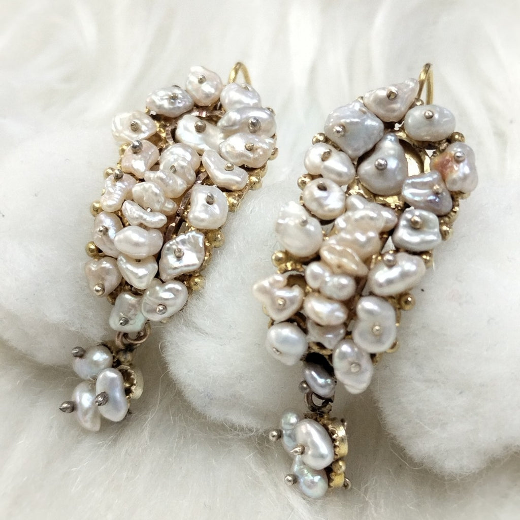 ARETES PAR ORO 8 K 7.9 GRMS (SEMINUEVO)