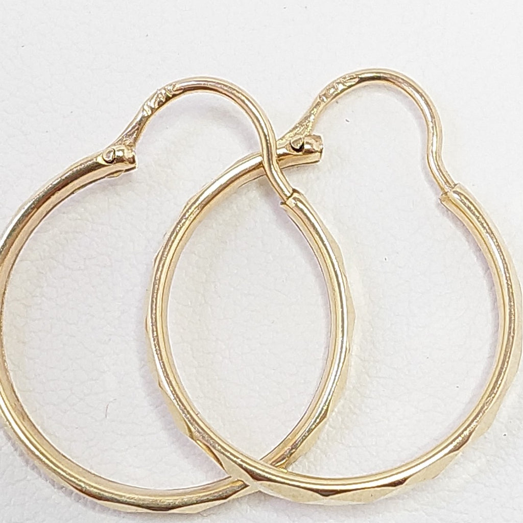 ARRACADAS PAR ORO 14 K 2.3 GRMS (SEMINUEVO)