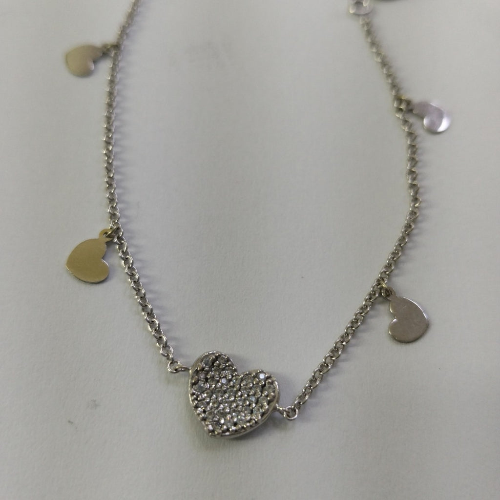 PULSERA ORO BLANCO 14 K 2,30 GRMS (SEMINUEVO)
