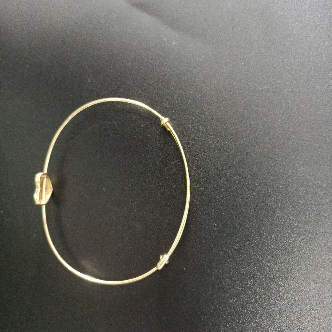 PULSERA RIGIDA ORO 14 K 3,10 GRMS (SEMINUEVO)