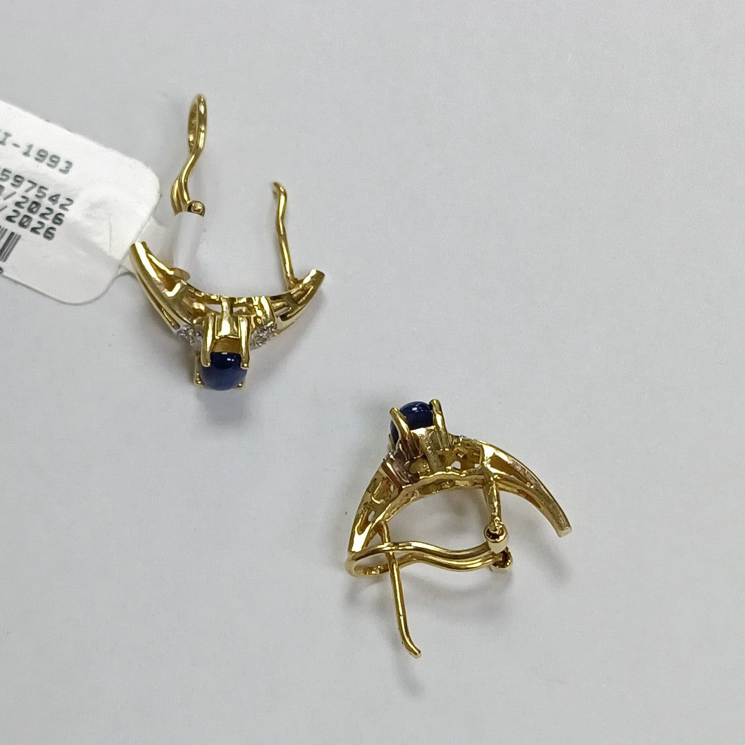 ARETES PAR ORO 14 K 4,00 GRMS (SEMINUEVO)