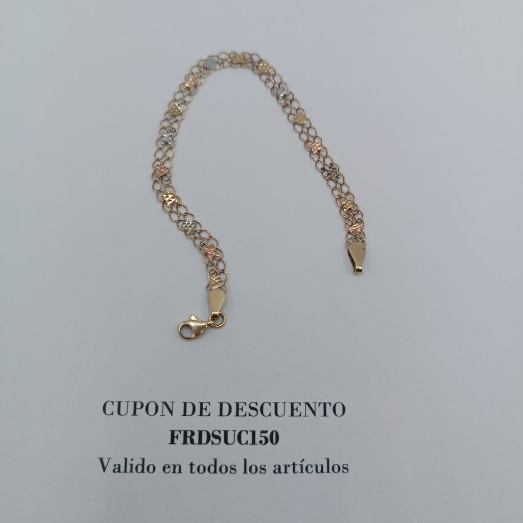 PULSERA ORO 10 K 2.6 GRMS (SEMINUEVO)