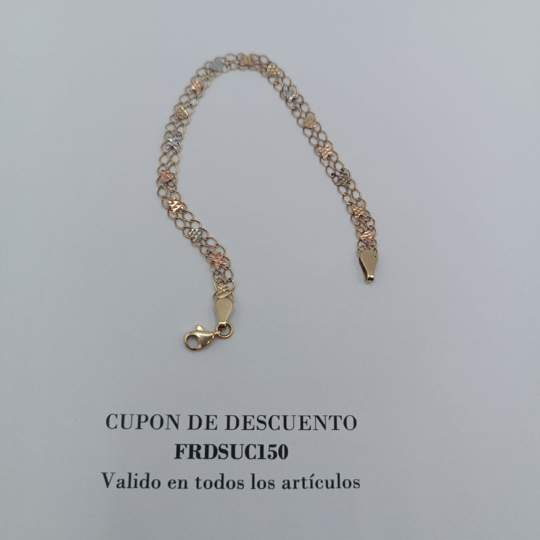 PULSERA ORO 10 K 2.6 GRMS (SEMINUEVO)