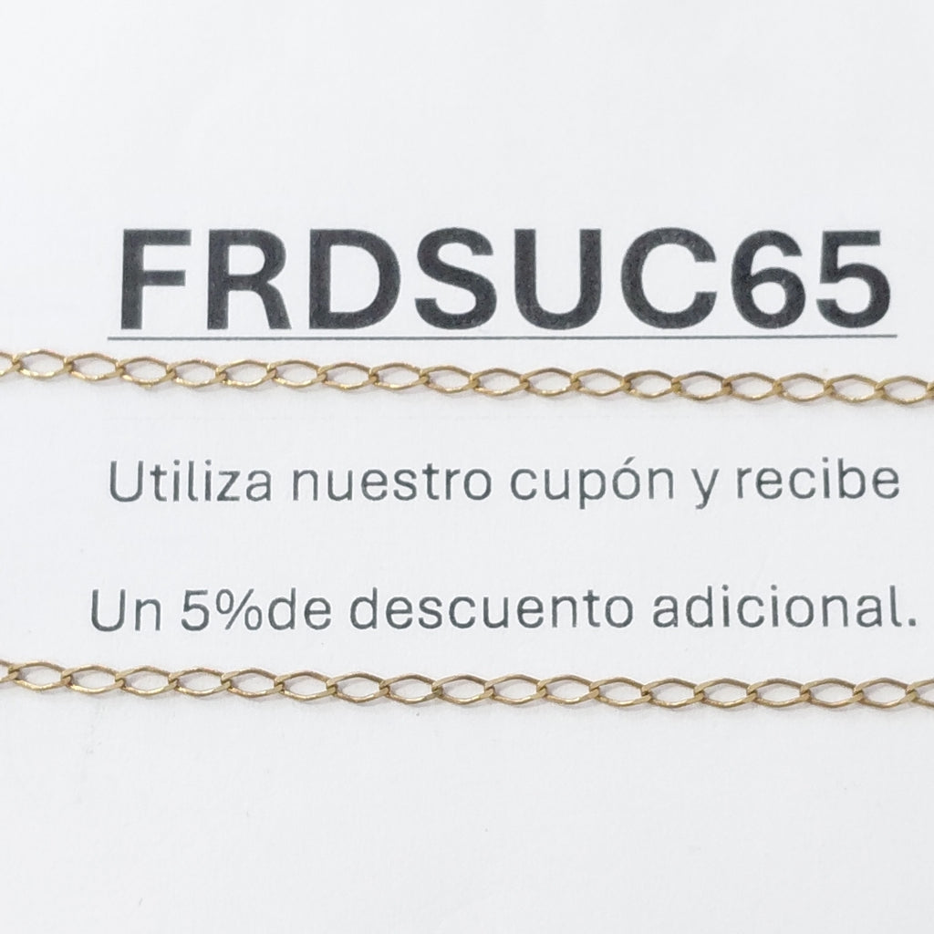 CADENA ORO 10 K 1,70 GRMS (SEMINUEVO)