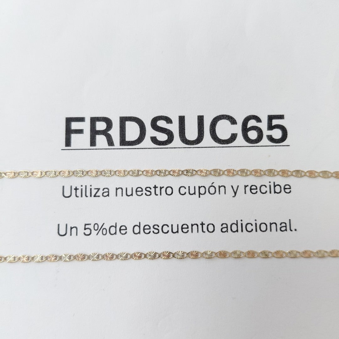 CADENA ORO 10 K 1,80 GRMS (SEMINUEVO)