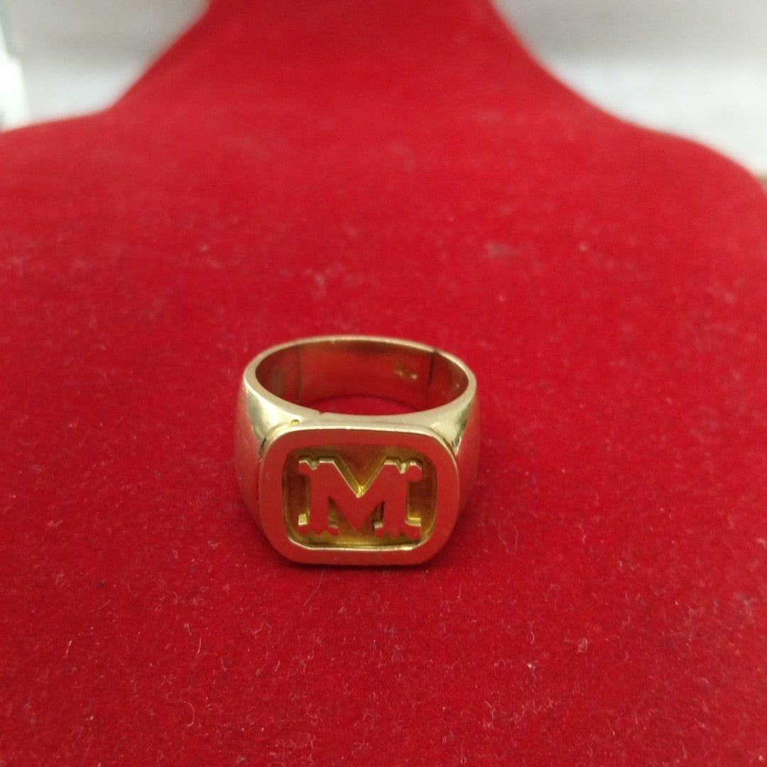 ANILLO ORO 14 K 15.5 GRMS (SEMINUEVO)