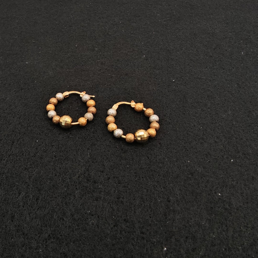ARRACADAS PAR ORO 14 K 5.5 GRMS (SEMINUEVO)