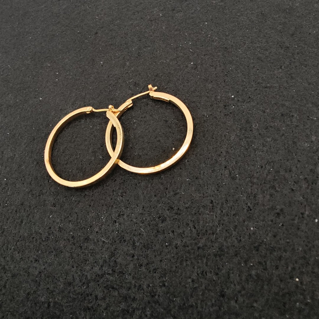 ARRACADAS PAR ORO 14 K 3.9 GRMS (SEMINUEVO)