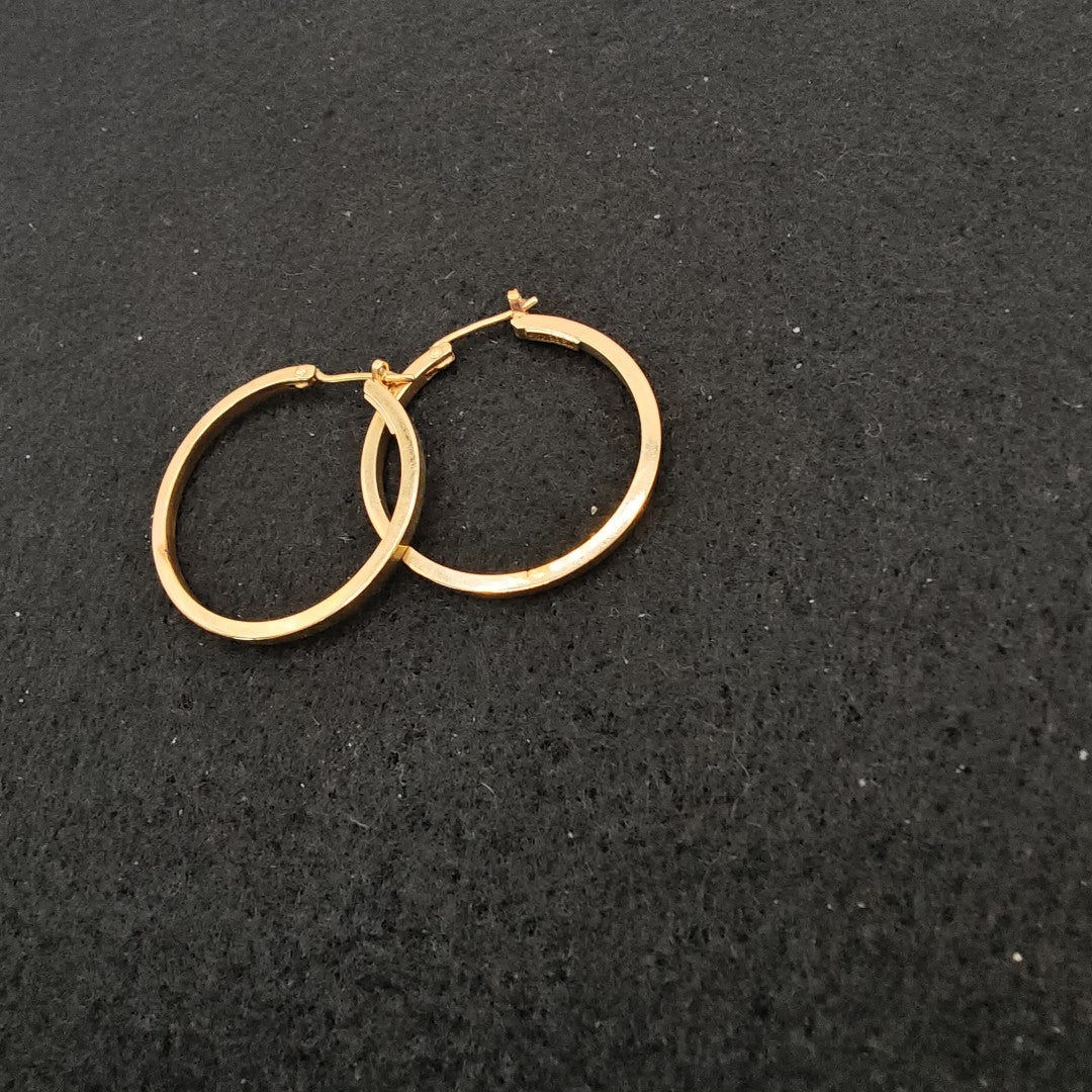 ARRACADAS PAR ORO 14 K 3.9 GRMS (SEMINUEVO)