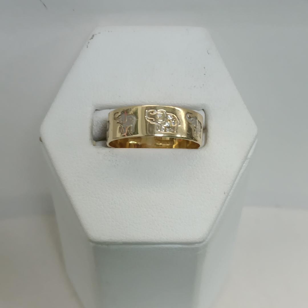 ANILLO ORO 14 K 2,80 GRMS (SEMINUEVO)