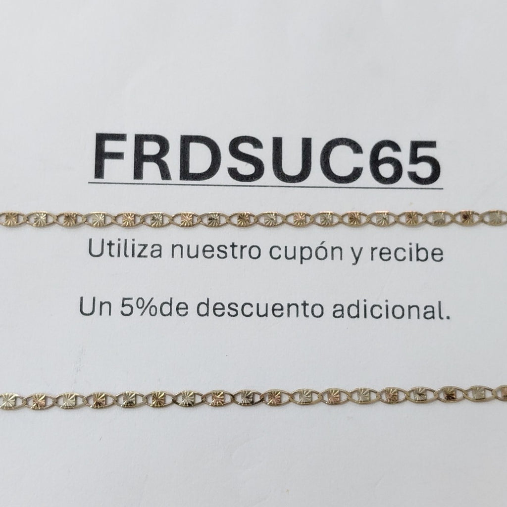 CADENA ORO 10 K 2,60 GRMS (SEMINUEVO)