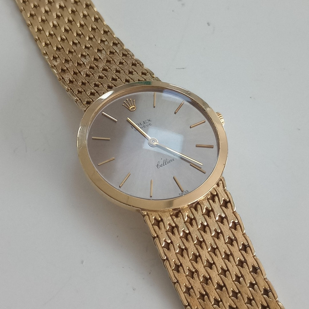 RELOJ CAJA Y PULSO ORO ORO 14 K 66.5 GRMS (SEMINUEVO)