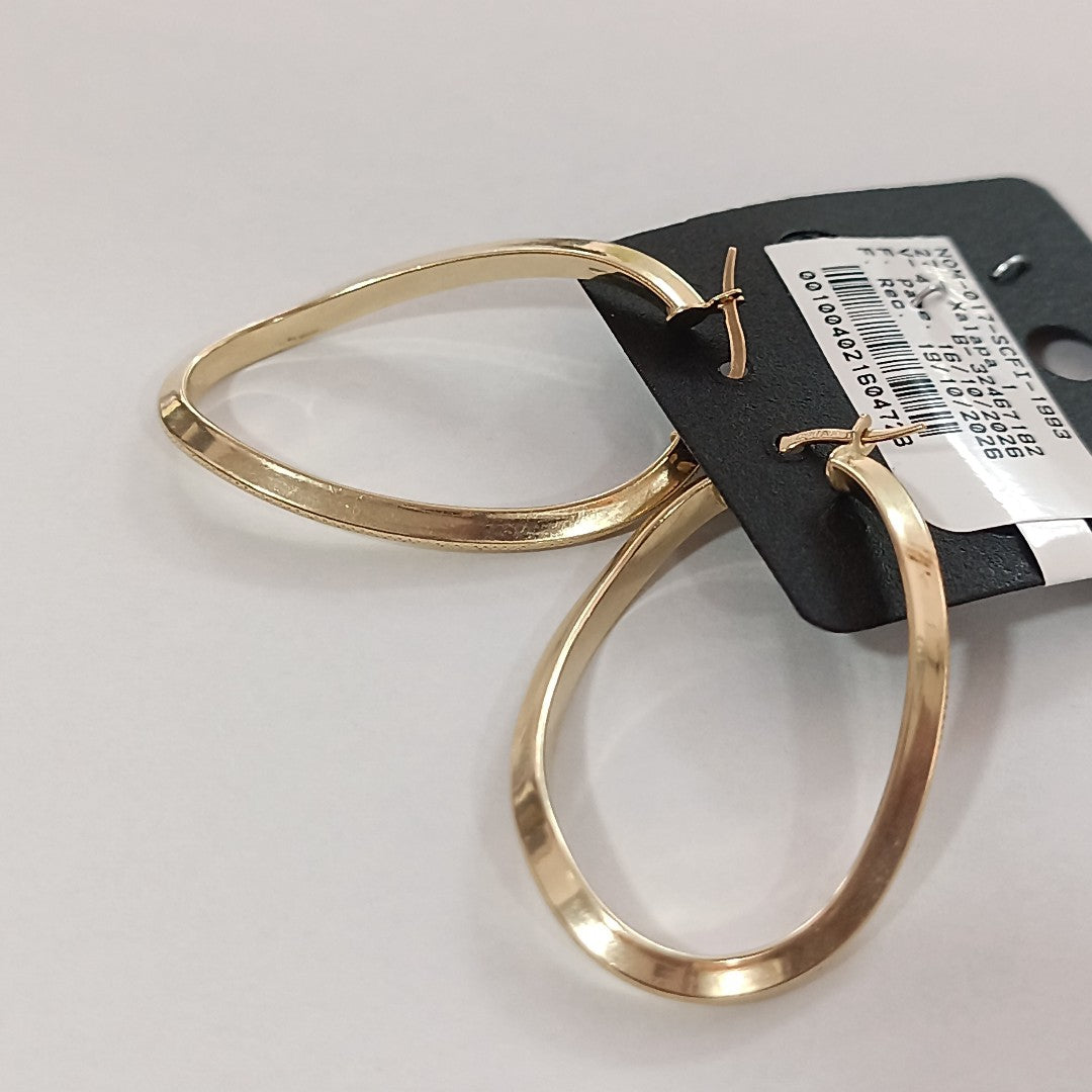 ARRACADAS PAR ORO 14 K 2.7 GRMS (SEMINUEVO)