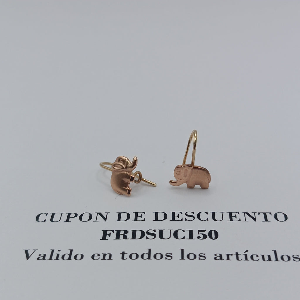 ARETES PAR ORO 10 K 1 GRMS (SEMINUEVO)