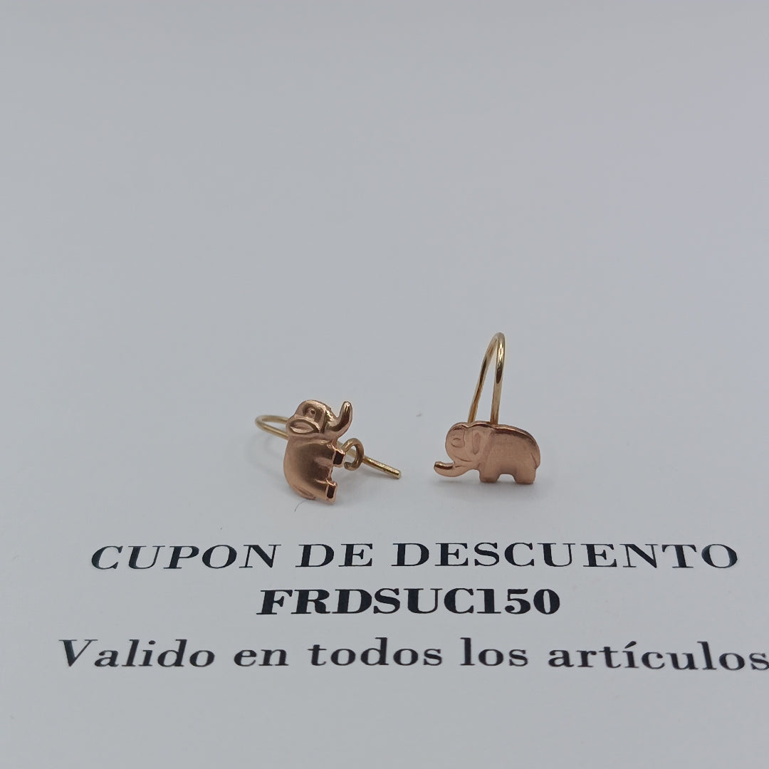 ARETES PAR ORO 10 K 1 GRMS (SEMINUEVO)