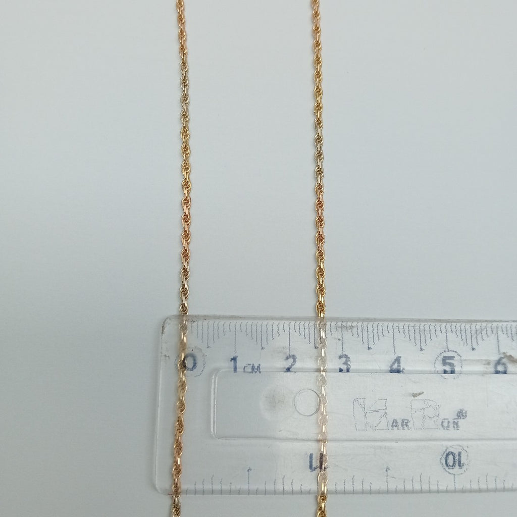 CADENA ORO COMBINADO 14 K 8,40 GRMS (SEMINUEVO)