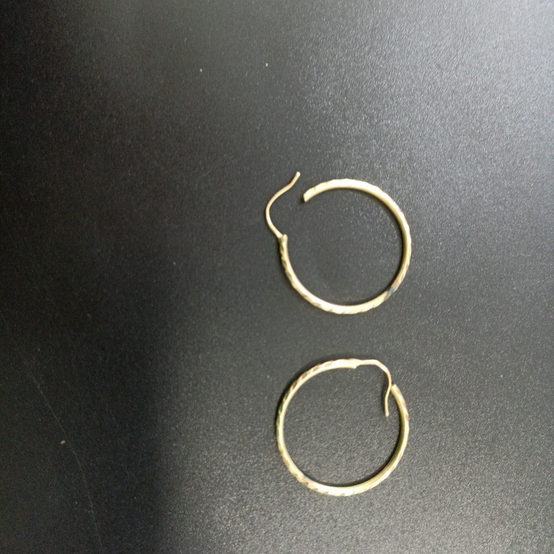ARRACADAS PAR ORO 14 K 2.6 GRMS (SEMINUEVO)