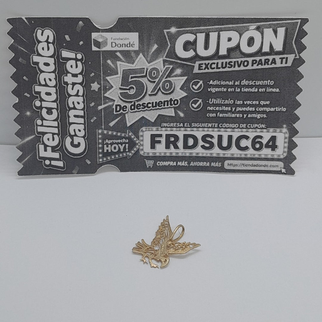 DIJE ORO 14 K 1.1 GRMS (SEMINUEVO)