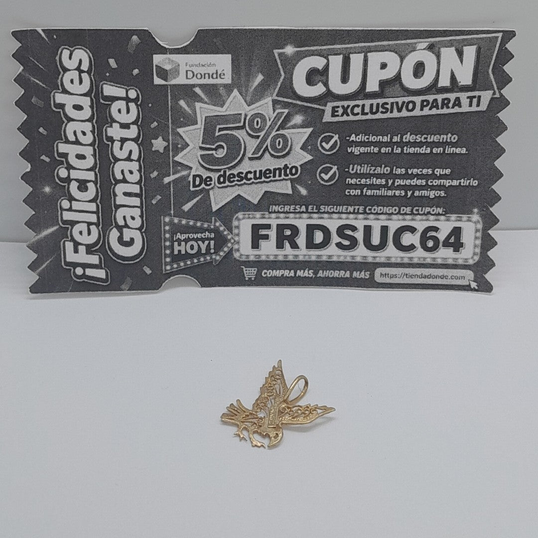 DIJE ORO 14 K 1.1 GRMS (SEMINUEVO)
