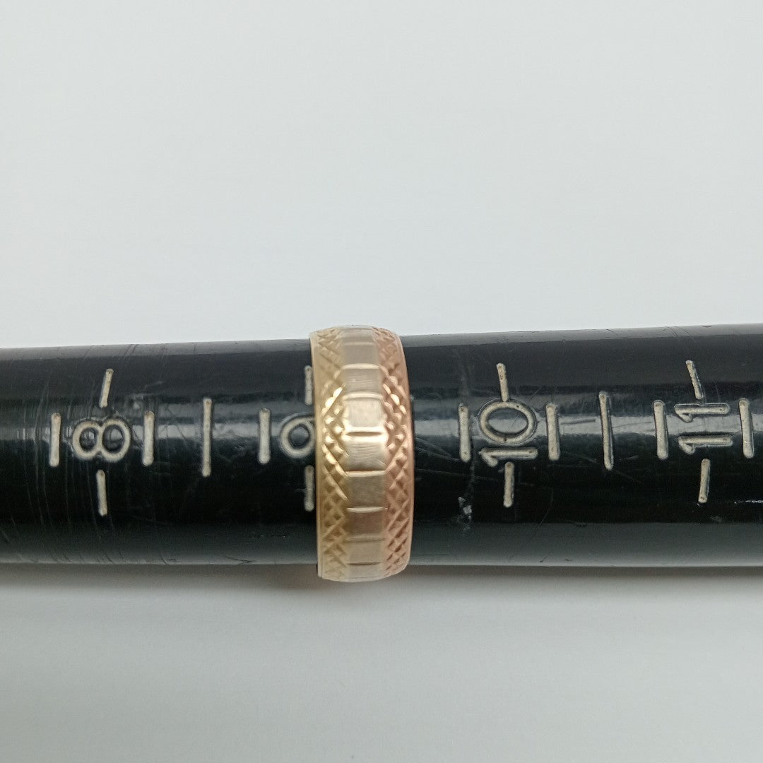 ARGOLLA ORO COMBINADO 14 K 2,50 GRMS (SEMINUEVO)