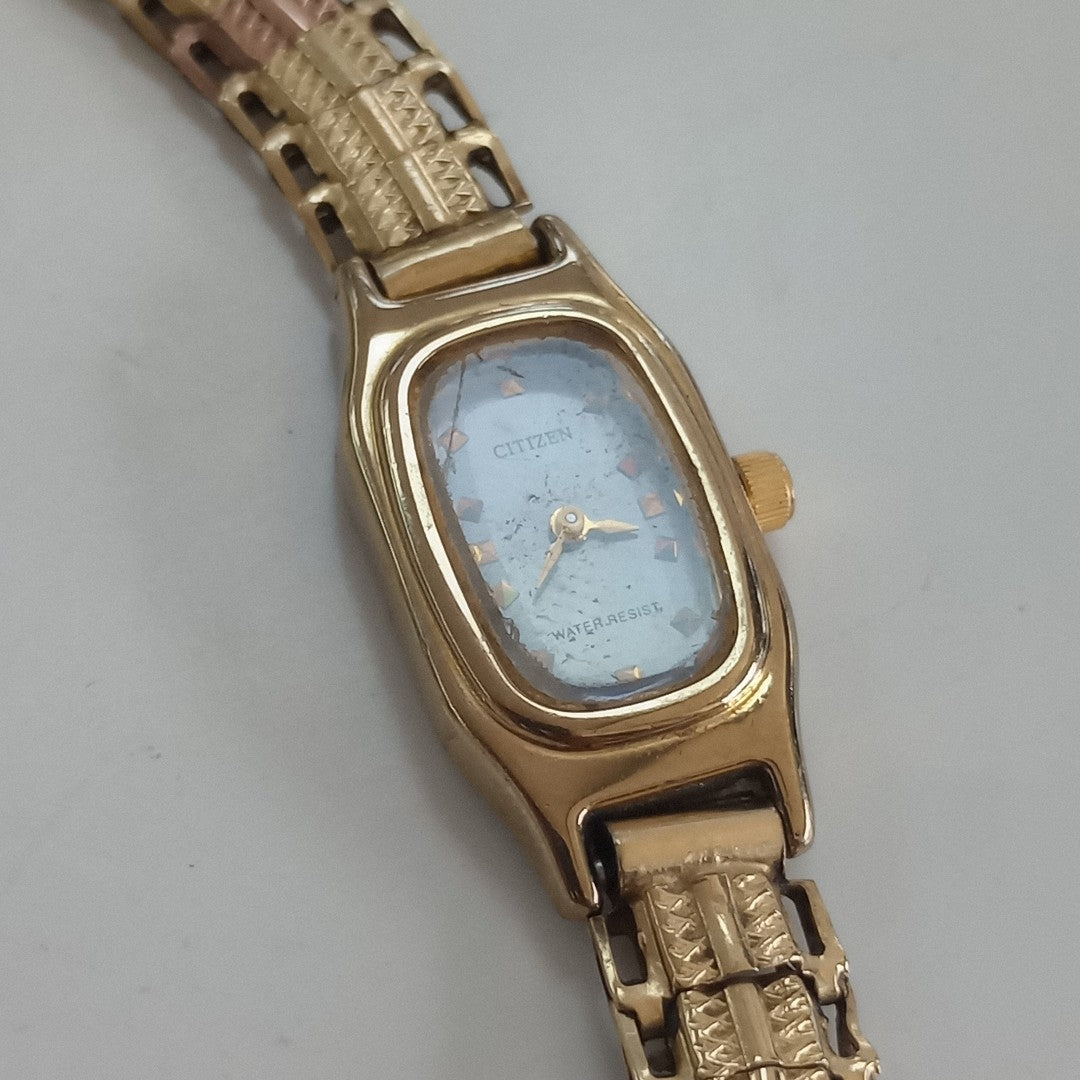 RELOJ CAJA ACERO PULSO ORO ORO 10 K 14.4 GRMS (SEMINUEVO)