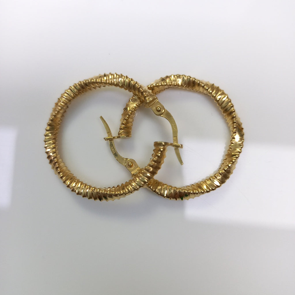 ARRACADAS PAR ORO 14 K 2.2 GRMS (SEMINUEVO)