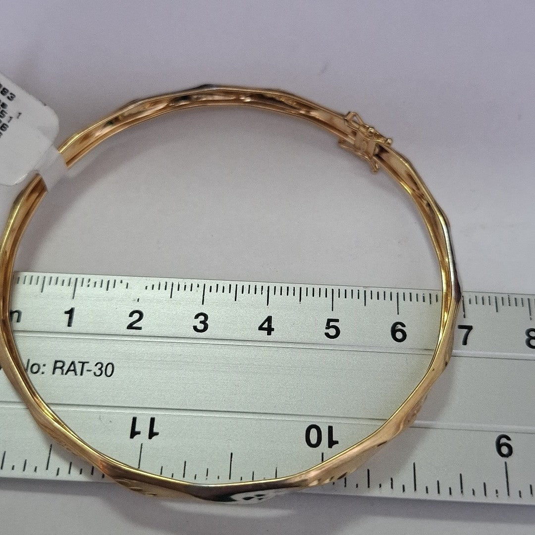 PULSERA RIGIDA ORO 14 K 4,50 GRMS (SEMINUEVO)