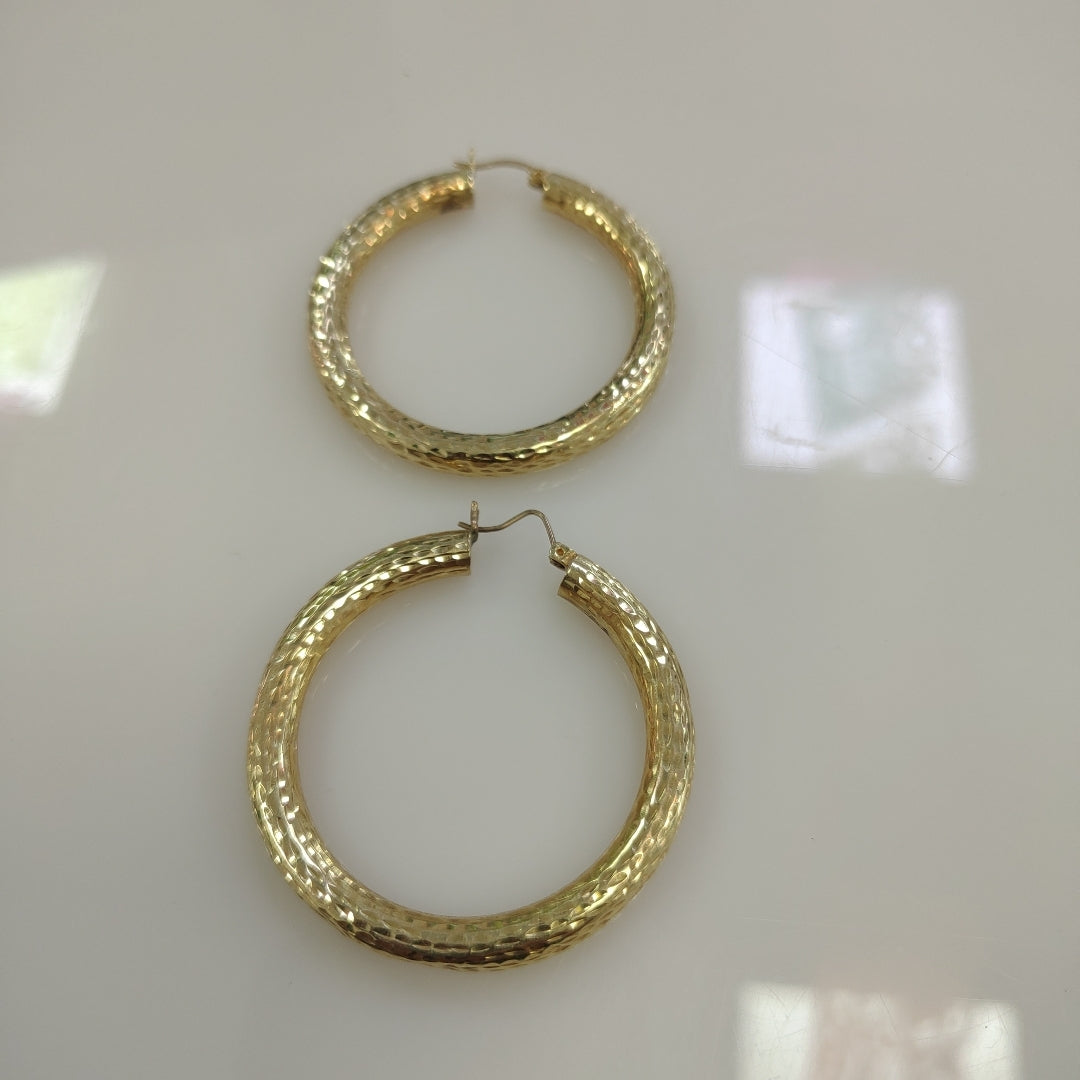 ARRACADAS PAR ORO 14 K 6 GRMS (SEMINUEVO)