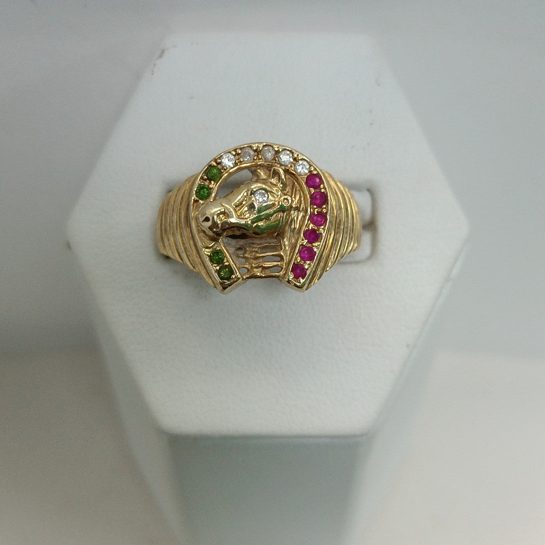 ANILLO ORO 14 K 6,80 GRMS (SEMINUEVO)
