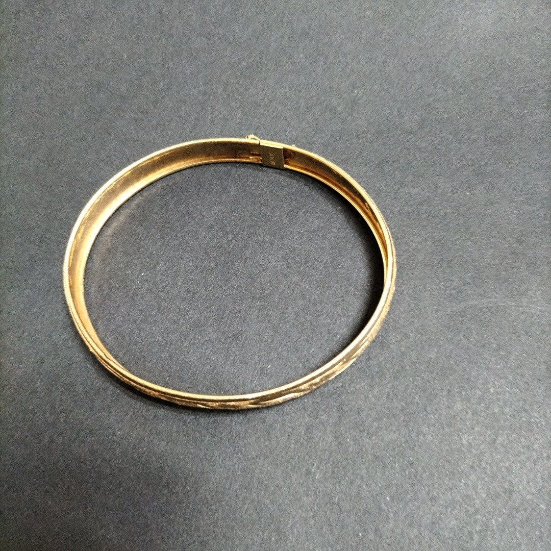 PULSERA RIGIDA ORO 14 K 6,10 GRMS (SEMINUEVO)
