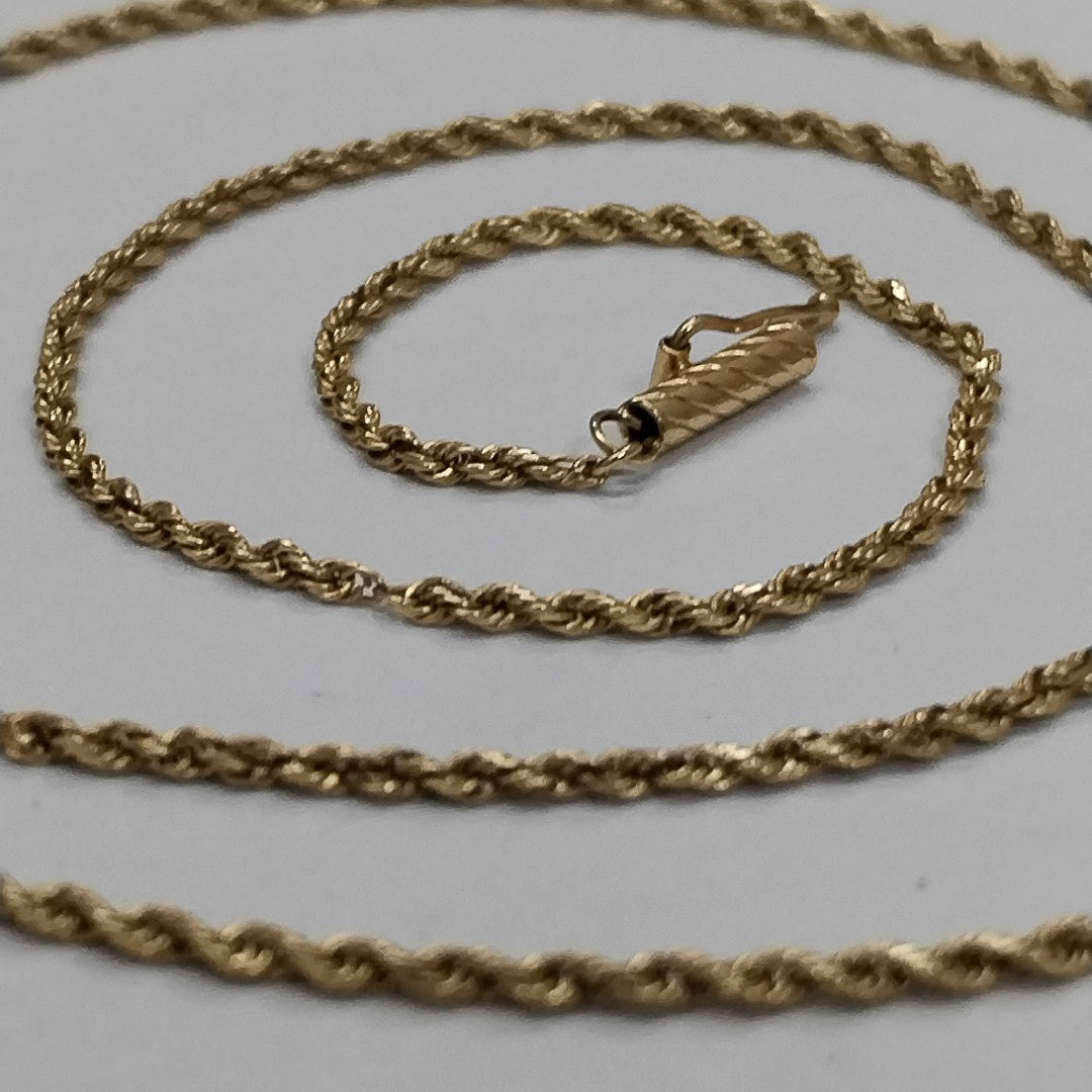 CADENA ORO 14 K 3.6 GRMS (SEMINUEVO)